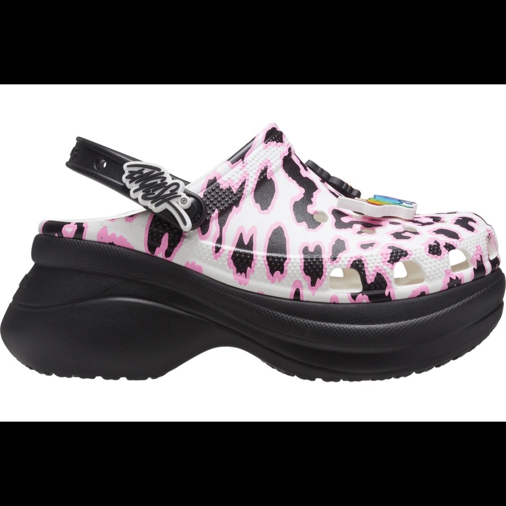 Party Animals x Ron English Platform Crocs bae SZ US7